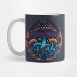 Magic mushroom forest Mug